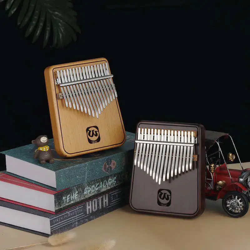 Walter.t Kalimba 17/21 Keys Black walnut Mahogany Calimba Xylophone vibraphone portable keyboard Thumb piano Musical instrument