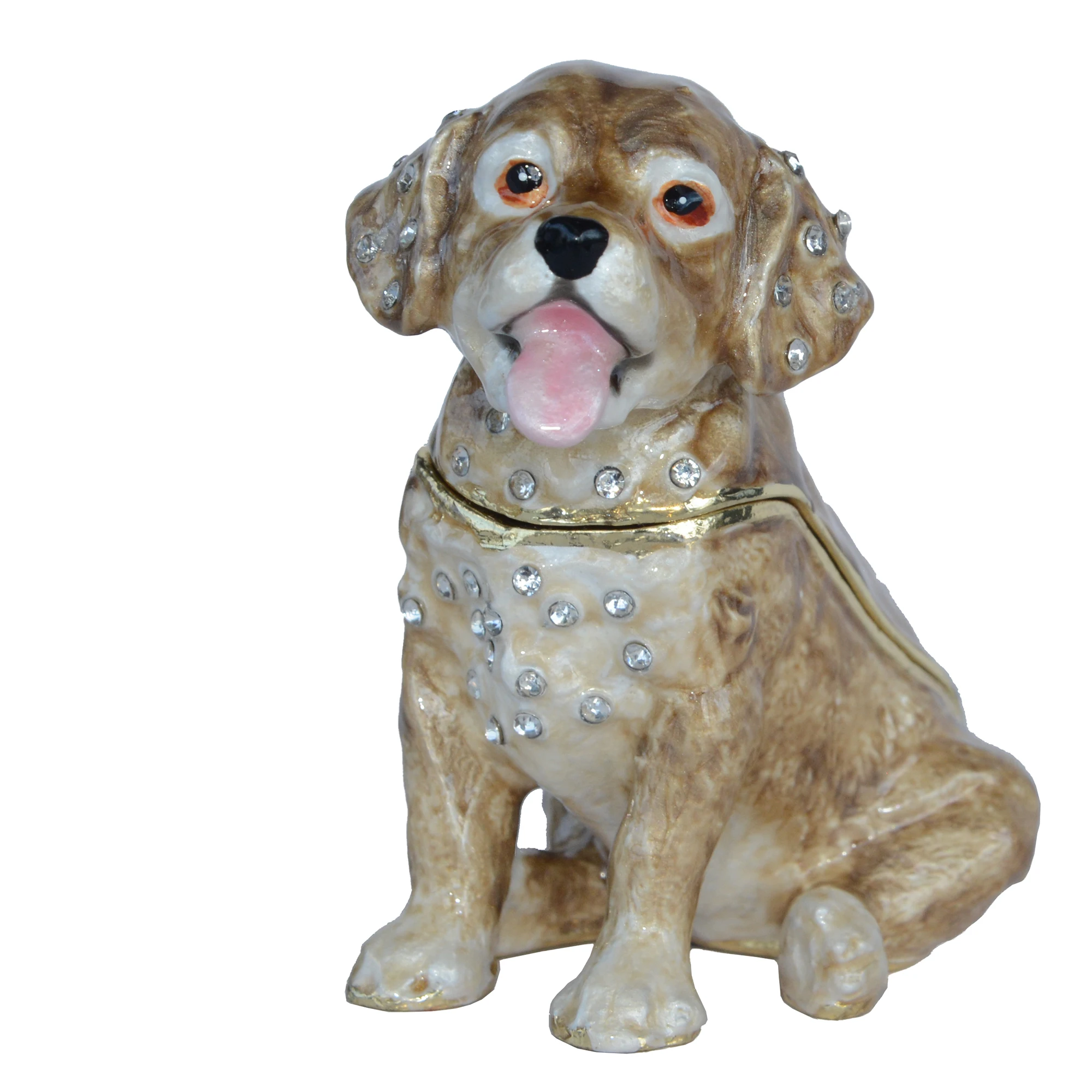 Golden Retriever Dog Trinket Box, Ring Holder, Craft Decoration, Birthday Present