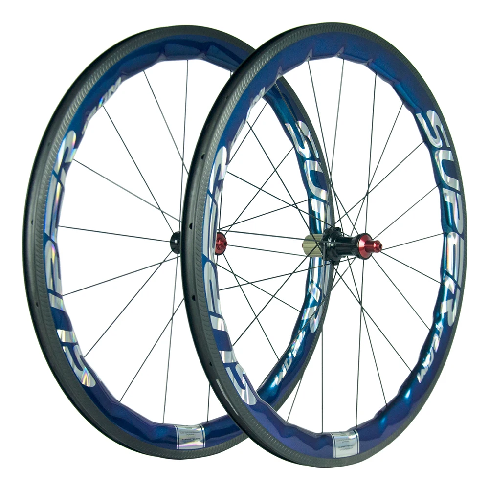 50mm Carbon Wheelset 700C Carbon Wheels 25mm width Road Racing Wheel Ceramic Smith Hub