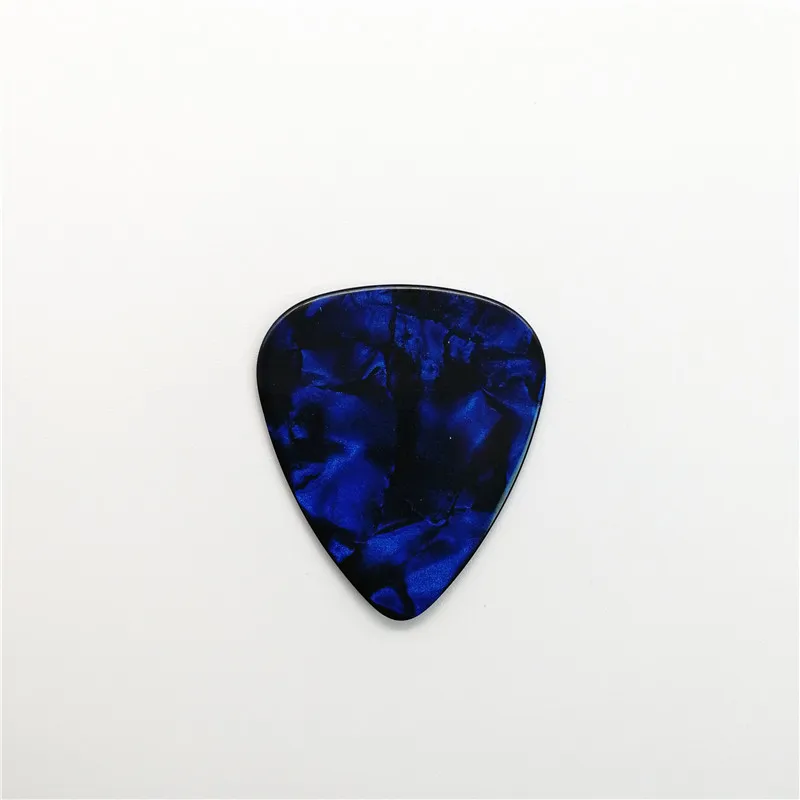 Blank Pearl Guitar Picks, Navy Blue, Plain Dark Blue, Guitar Plectrum, Thin, Medium, Heavy Thickness, 200Pcs