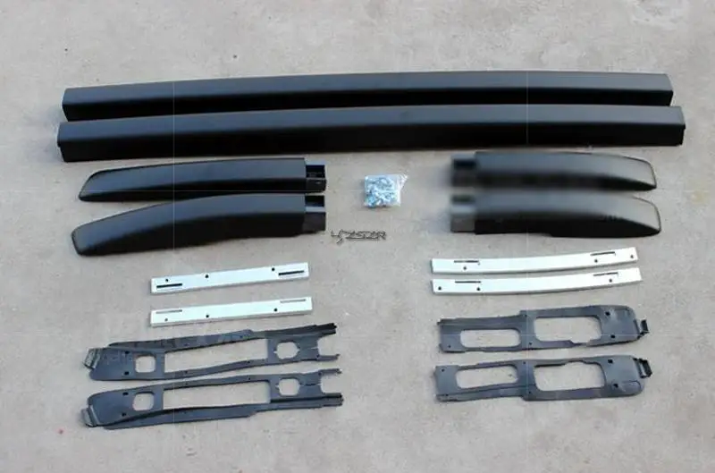 Black Side Bars Rails Roof Rack For Mitsubishi ASX 2010-2015 Z2AAE017