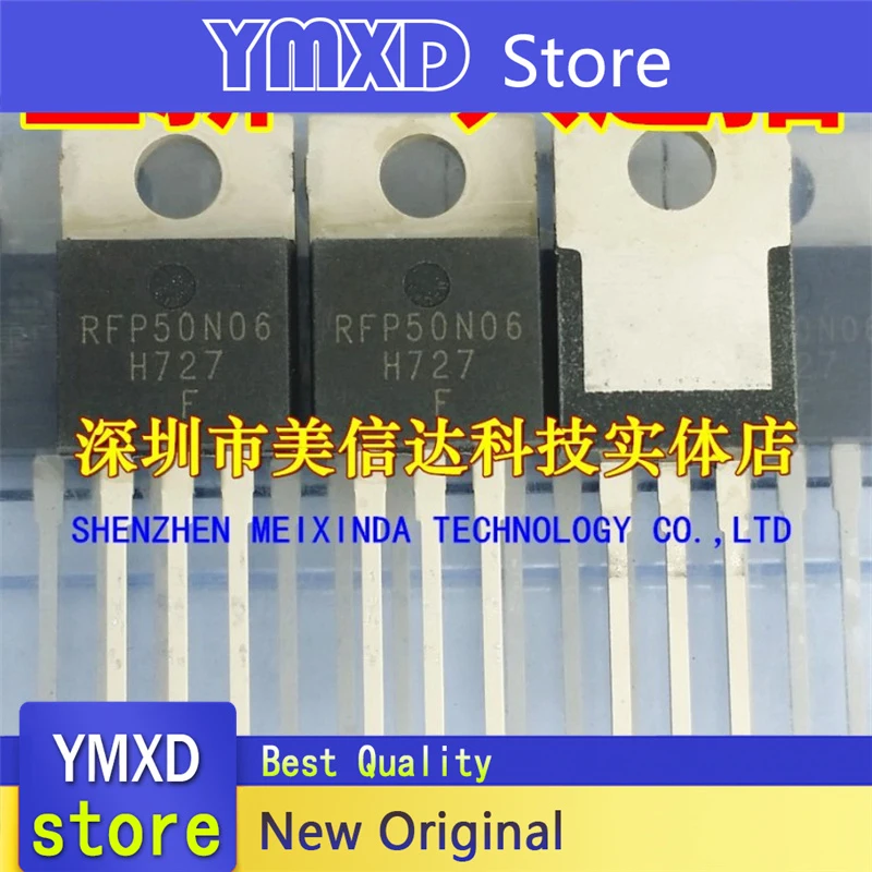 

10pcs/lot New Original RFP50N06 50N06 50A60V Field Effect Tube TO-220 In Stock