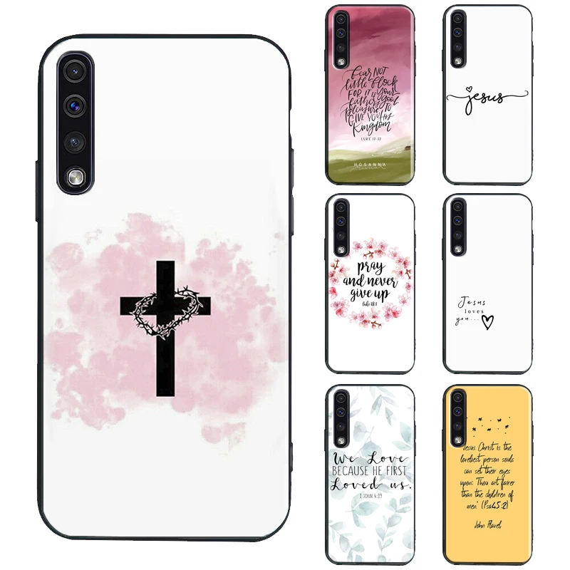 Christian Jesus Gods Love Case For Samsung A21S A20e A02 S A20 A30 A50 A70 A12 A32 A42 A52 A72 A11 A31 A51 A71 Coque