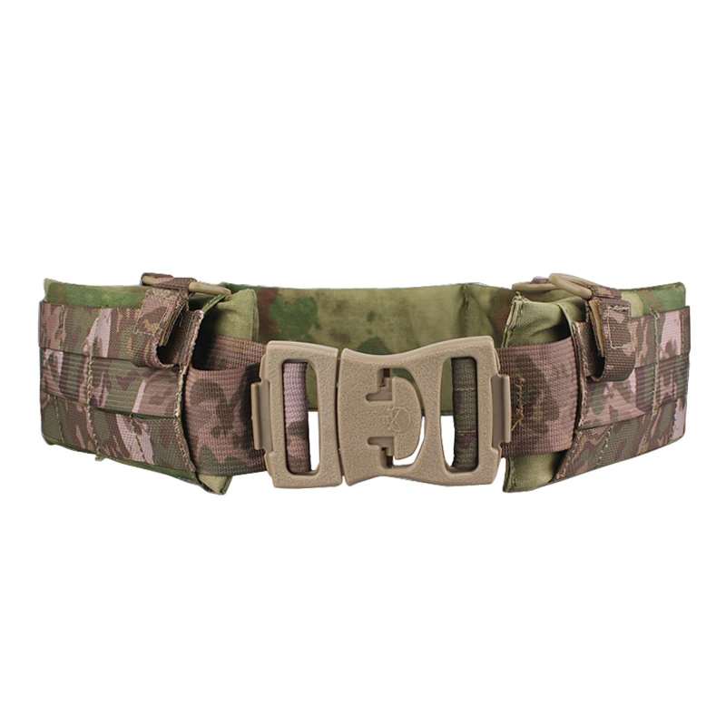 Emersongear Tactical MOLLE Padded Patrol Belt Waist Belts Airsoft Training Hiking Climbing Shooting Nylon Combat Multicam Camo