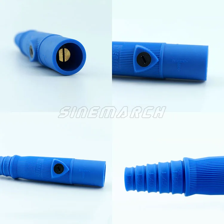 10PCS R-LOK 150A Male Female Plug Set Single Pole Power Connector Highly Insulated Housing High Conductivity