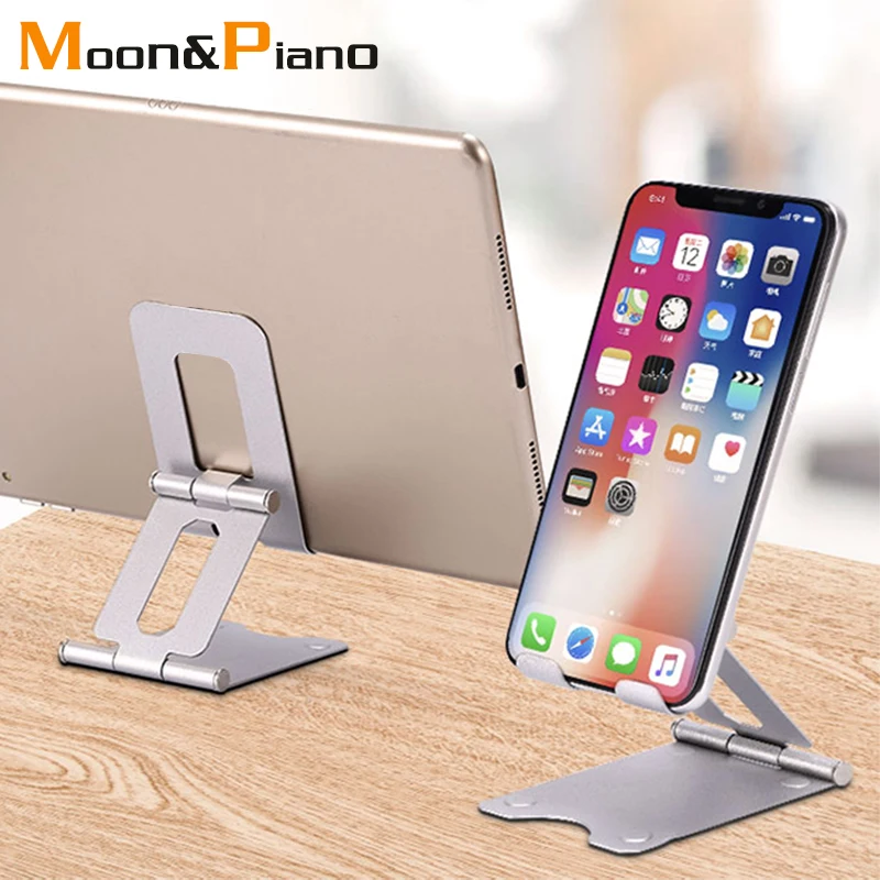 Mobile Phone Holders Table Cell Phone Support Holder Foldable Desktop Stands Laptop Adjustable Smartphone Support Tablet Stand