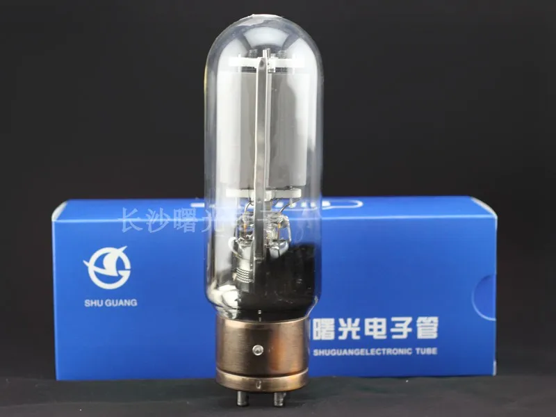 

Free shipping 2 PCS shuguang electronic tube foreign foundry 211 copper base electronic tube large glass bulb direct replacemen