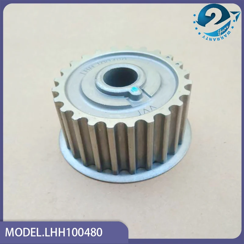 Crankshaft Timing Drive Gear For Chinese SAIC ROEWE 550 MG6 1.8T Engine Auto car motor parts LHH100480 LHH100490