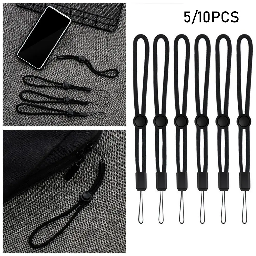 5/10Pcs 14CM Bottle Phone Kits Outdoor Tactial Flashlight Strap Torch Camera Anti-lost Lanyard Sling EDC Outdoor Tool