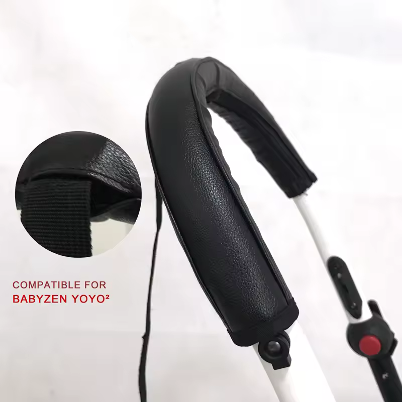 מכסה ידית עגלת תינוק מוגן PU מתאים ל-Babyzen Yoyo 2 /yoyo + /yoyo כיסוי ידית עגלה אביזרים