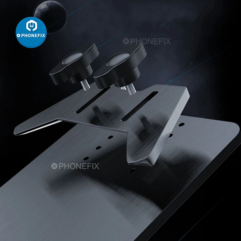 MiJing HG201 Mobile Phone Back Cover Glass Removal Kit Adjustable Fixed Fixture for iPhone Removing Rear Back Cover Glass
