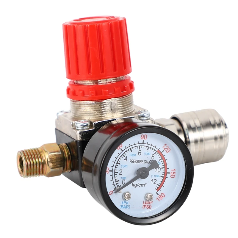 ABSF 1/4 Inch Pressure Reducer, EU Standard Pressure Regulator