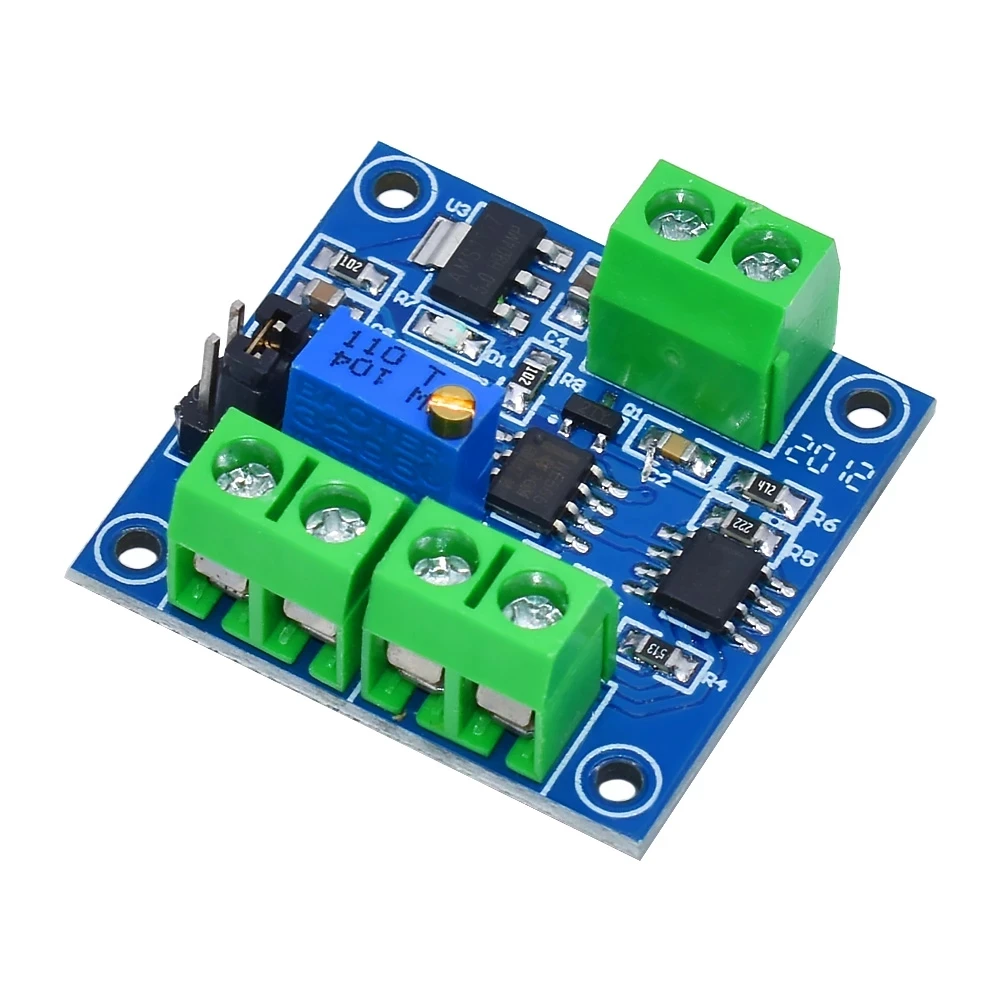 Módulo 0-10v do conversor de voltageto pwm a 0%-100% para o plc mcu digital ao módulo de potência análogo do conversor do sinal pwm adjustabl