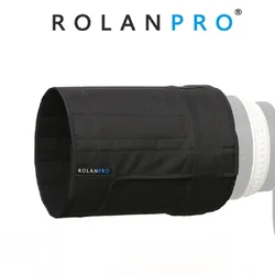 ROLANPRO Lens Hood Telephoto Lens Folding Hood for Canon Nikon Sigma Tamron 400mm f/2.8, 600mm f/4, 800mm f/5.6 SLR  (L)