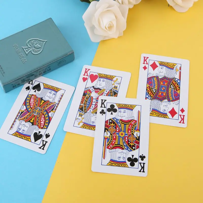 1Set Secret Marked Poker Cards Perspective Playing Cards Magic Props Simple But Unexpected Magic Tricks Dropshipping