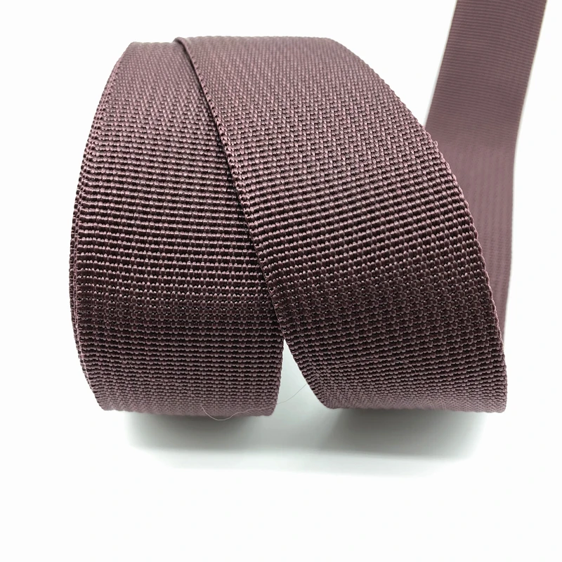 5 yards 38mm Canvas Ribbon Belt Bag Webbing Nylon Pet Knapsack Strapping Sewing Accessories #RoLi