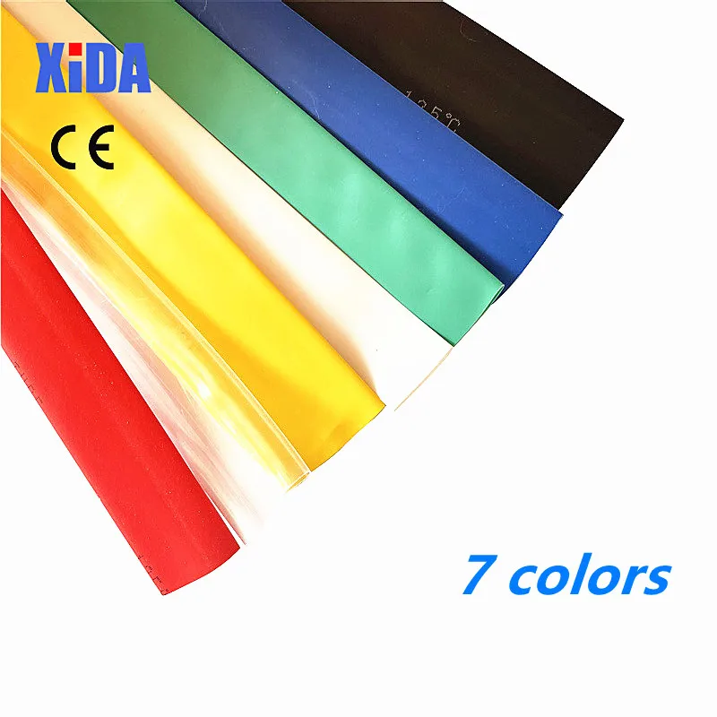 1Meter 2:1 Black Transparent 20/30/40mm Heat Shrink Tube Shrinkable Heatshrink Tubing Wire Sleeving Wrap Kits Sell Connector DIY