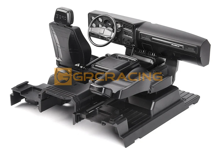 Für 1/10 Rc Auto Traxxas Trx4 K5 Innenraum Pioneer 1979 Simulation Mittelkonsole Sitz Modifikation Teile Grc G161kb – Detail 9