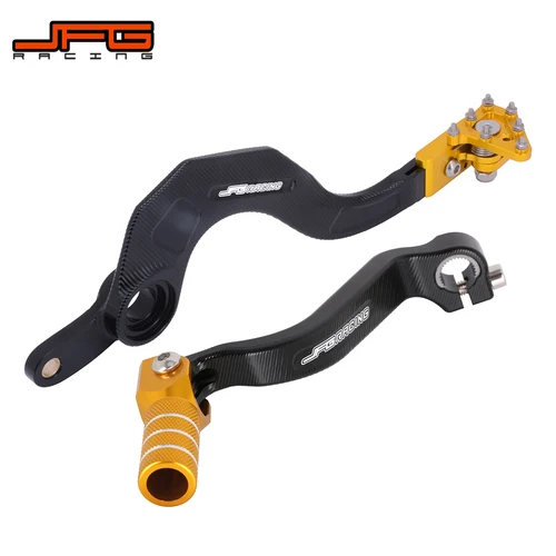 Palanca de Pedal de freno trasero para motocicleta CNC, palanca de cambios para SUZUKI RMZ450 RMZ 450 2008-2018 RMX450Z RMX 450Z 2010 2011 2017 JFG