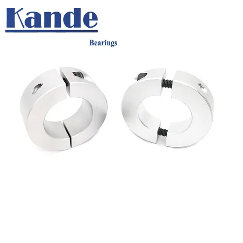 Imagen 2 del producto Anillo fijo FA tipo dividido, eje de límite, posicionador de anillo de retención SSH SCS, superficie de aleación de aluminio, tratamiento anodizado, Collar de parada