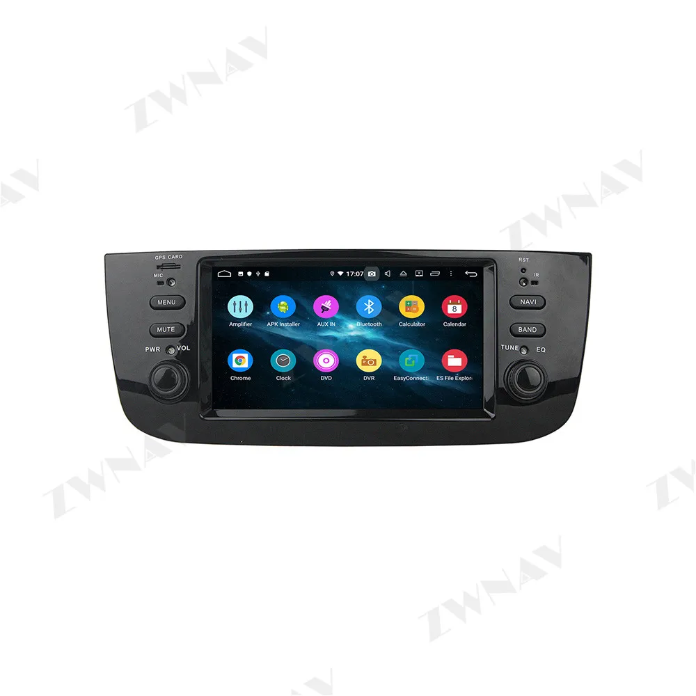 Android 10,0 IPS Bildschirm Für FIAT LINEA 2014-2015 Deckless Screen Auto Multimedia-Player Navigation Audio Radio Stereo GPS