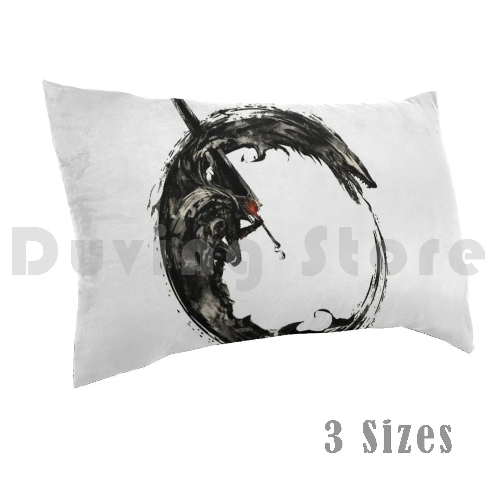 Full Circle Of Rage Pillow Case Printed 50x75 Guts Armor Hound Of Darkness Hell Hound