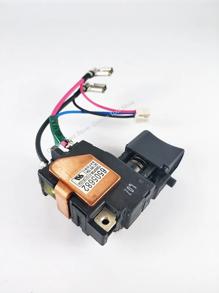 Interruptor 650568 para Taladro Inalámbrico MAKITA BTP130 BTP130Z BTP130SFE BTP130RFE BTP130 TP140D BTP140Z BTP140SFE BTP140RFE, 6505682
