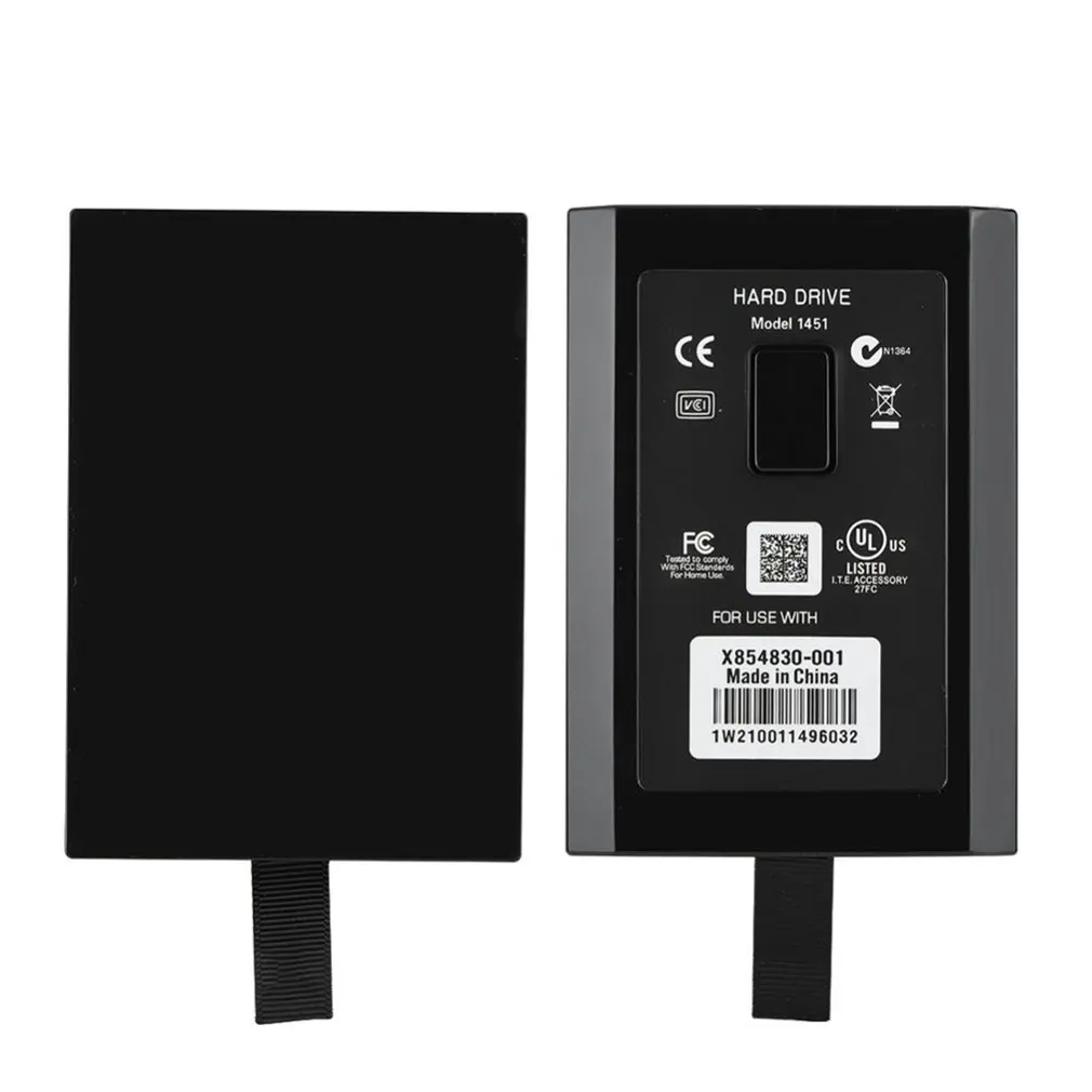 60GB/320GB/500GB สำหรับ Xbox 360เกมคอนโซลฮาร์ดไดรฟ์สำหรับ Xbox 360 Slim Hard Drive อุปกรณ์เสริม60GB/320GB/500GB