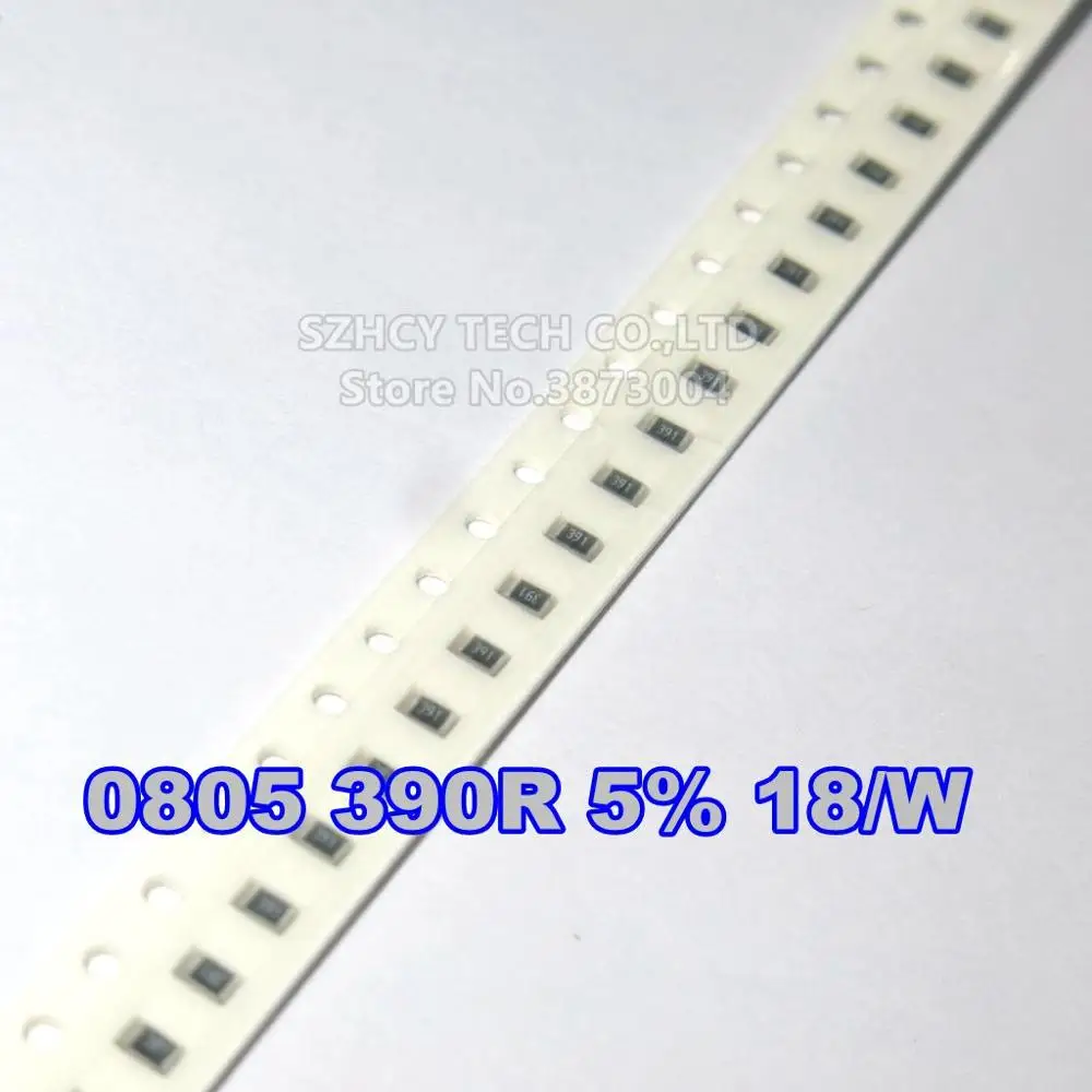 5000Pcs 0805 390R 5% 1/8W RJ0805-390R 2012 New and origianl