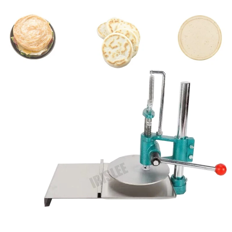 XT-36 Manual Dough Press Flour Tortilla Press Pizza Base Making Machine