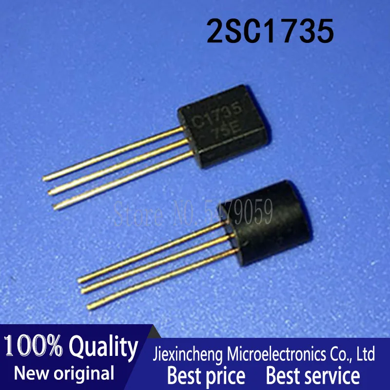 10 個 2SC1735 C1735 2SC1730 C1730 TO-92 新オリジナル
