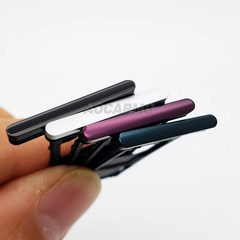 Aocarmo Pojedynczy Podwójny Czytnik Kart Pamięci MicroSD, Tacka SIM, Gniazdo SIM do Sony Xperia XZ3 H8416 H9436 H9493, Zamiennik — zdjęcie 3