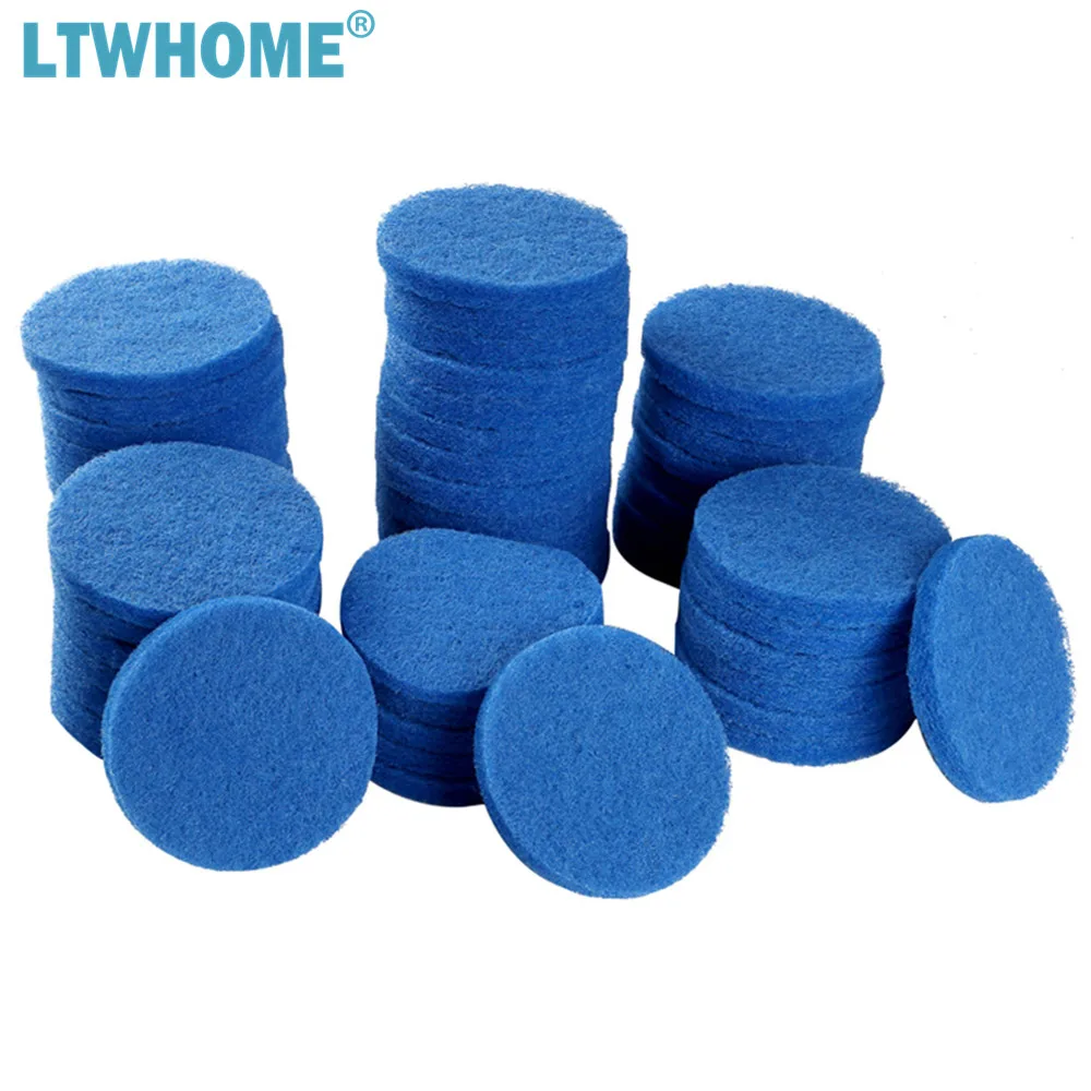 LTWHOME Compatible Fine Filter Pads Fit for Fluval FX4 / FX5 / FX6