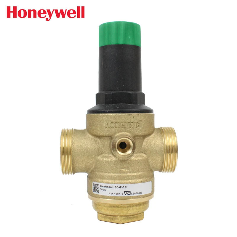 Honeywell D06F DN25 Pressure Reducing Valve With Balanced Seat and Set Point Scale for Water supply system