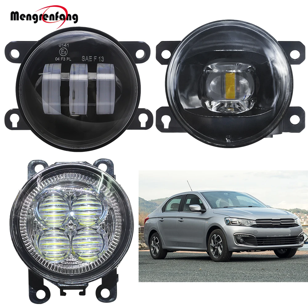 

Fog Light Assembly For Citroen C-Elysee 2012 2013 2014 2015 2016 2017 2018 Car LED Lens Fog Lamp Daytime Running Light H11 12V