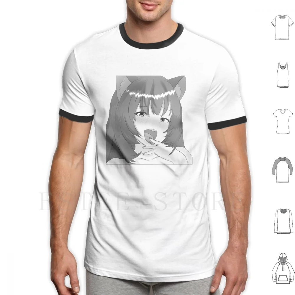 Ecchi Hentai Manga Anime T Shirt Men Cotton 6xl Anime Manga Ecchi Hentai Cosplay Furry Weeb