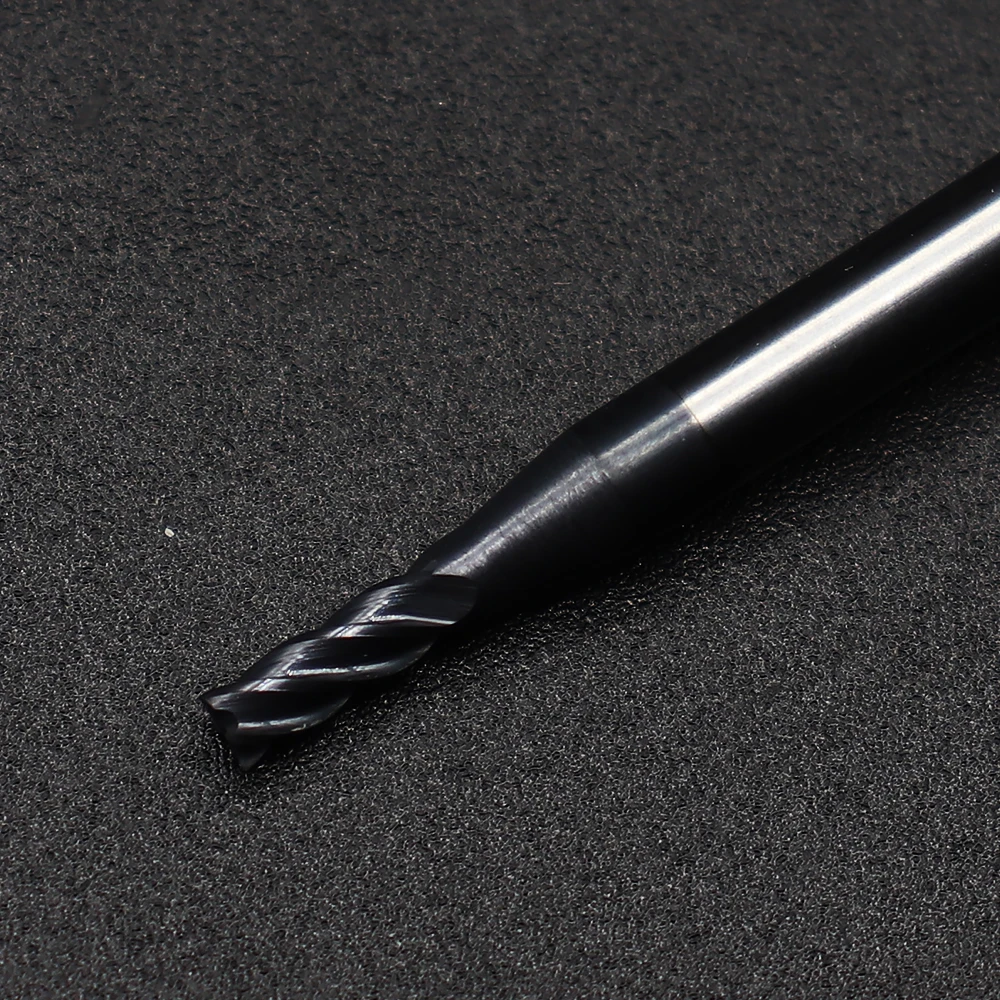 HRC50 2.5Mm 4ขลุ่ย Endmills คาร์ไบด์ End Mill Machine เหล็กทังสเตนเครื่องกัด Cnc EndMill เครื่องตัดเครื่องมือ