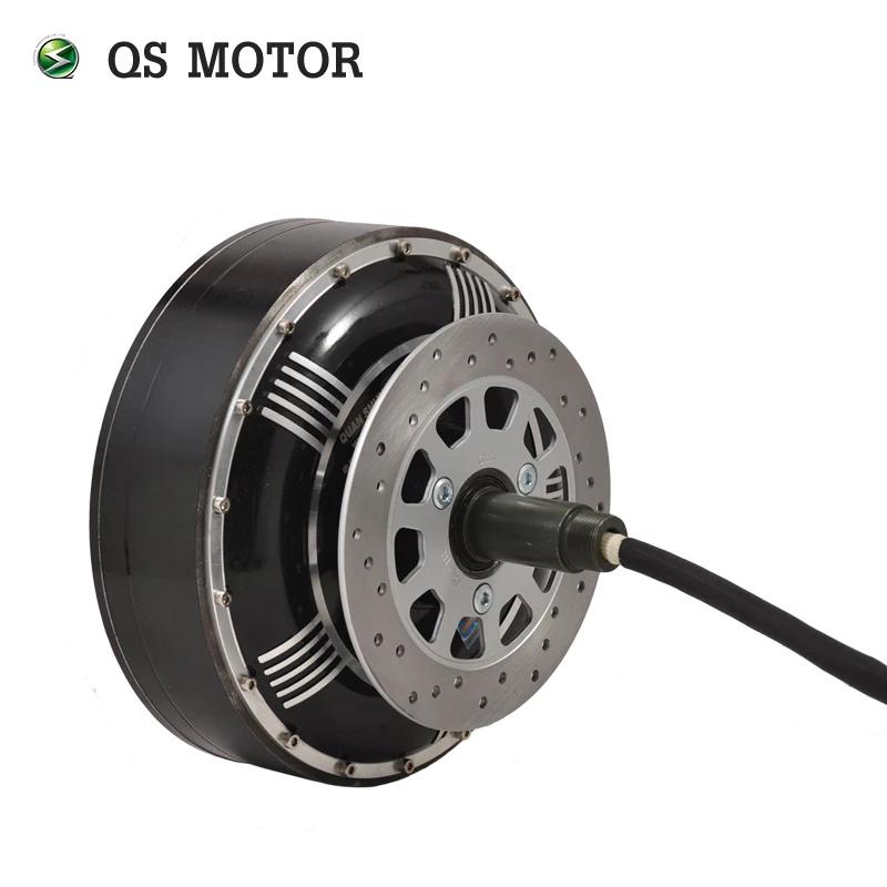 QS Motor 5000W 273 45H V2 Brushless DC Gearless Electric Car In Wheel Hub Motor