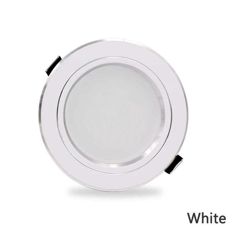 Recessed Round LED Downlight 18W 15W 12W 9W 5W LED Ceiling Lamp AC 220V-240V Indoor Lighting Warm White Cold White