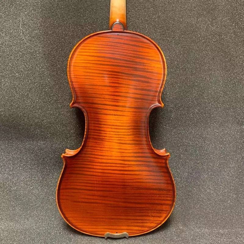 Strad style SONG Brand master violin 4/4.flames back，powerful sound #14738