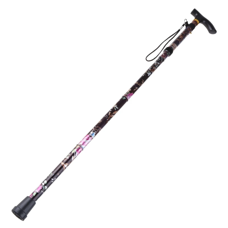 Walking Stick Easy Adjustable Height Folding Extendable Walking Cane Lightweight