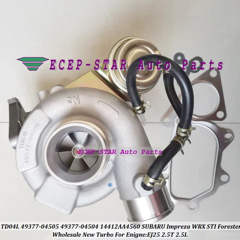 Turbo TD04L 49377-04505 49377-04502 49377-04504 14412AA4560 14412-AA4560 For SUBARU Impreza  WRX STI 04- Forester 2007 EJ25 2.5L