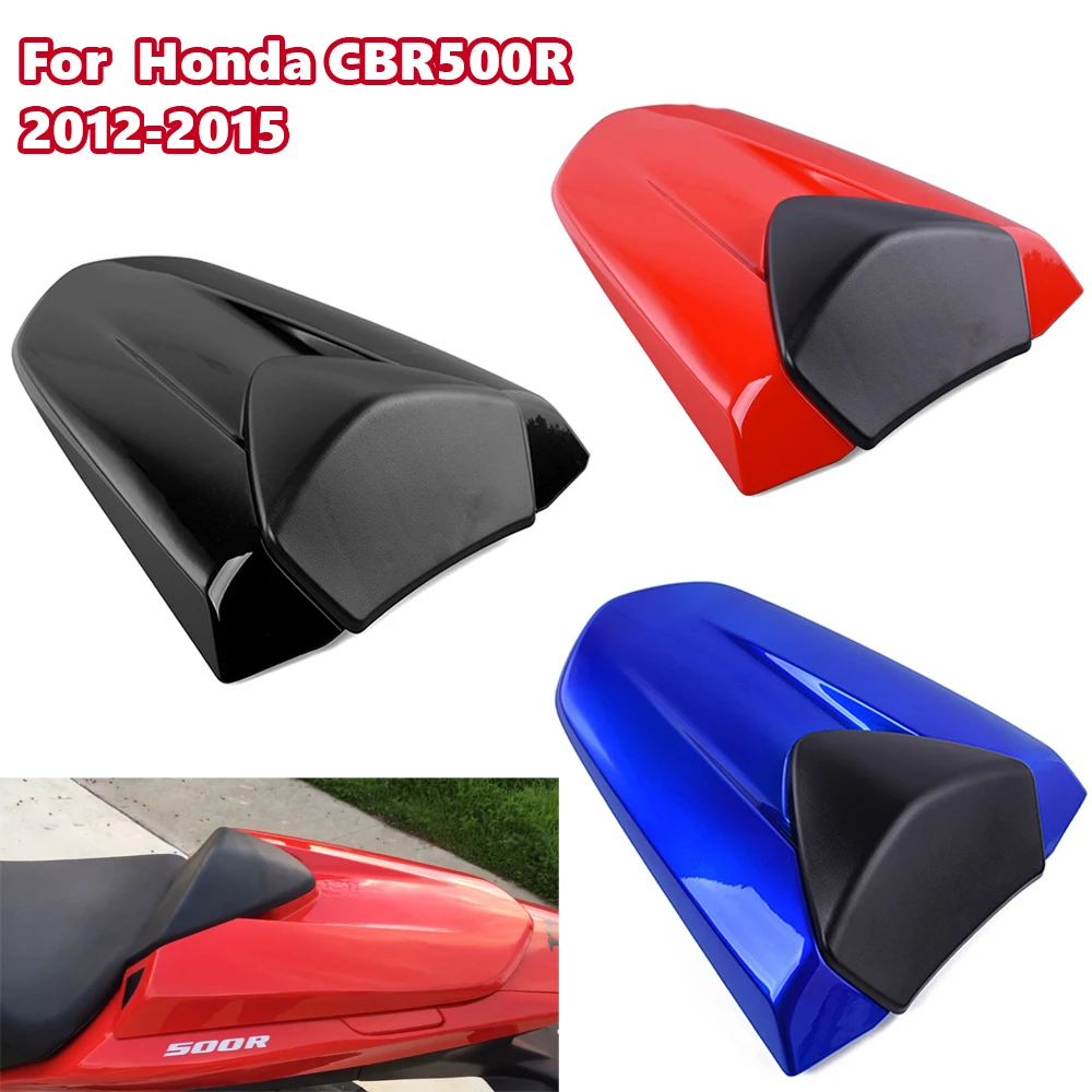 

For Honda CBR500R CB500F 2012 2013 2014 2015 Motorcycle Rear Pillion Passenger Seat Cover Cowl Fairing CBR 500R Accessories New