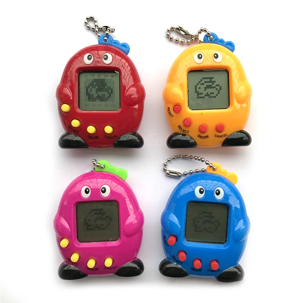 クリエイティブペンギン形の電子ペットゲームtamagotchiおもちゃ168ペット1仮想ペット電子おもちゃでキッズファニーギフトeペットのおもちゃ