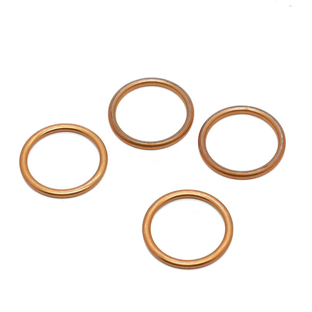 Exhaust Muffler Pipe Gasket for Yamaha Blaster 200 YFS200 1988-2006 For Honda CB700 CB750 CB900 CB1000C CB1100F