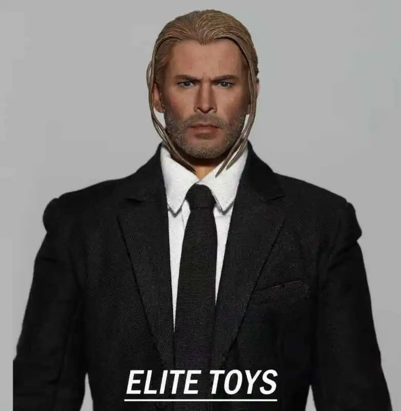 

ELITE TOYS 1/6 Thor Braid Head Sculpt Thor 3 для горячих игрушек TBLeague Phicen Soldier модель резьба по голову
