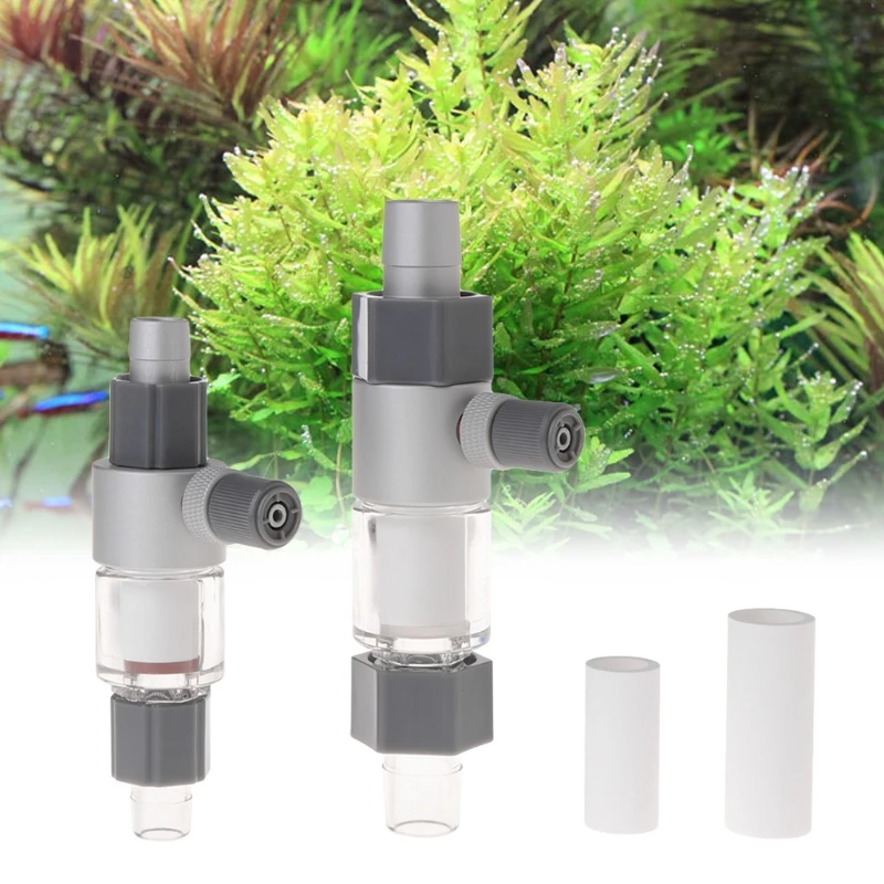 CO2 Atomizer Diffuser External Reactor Aquarium Fish Tank For 12/16mm 16/22mm