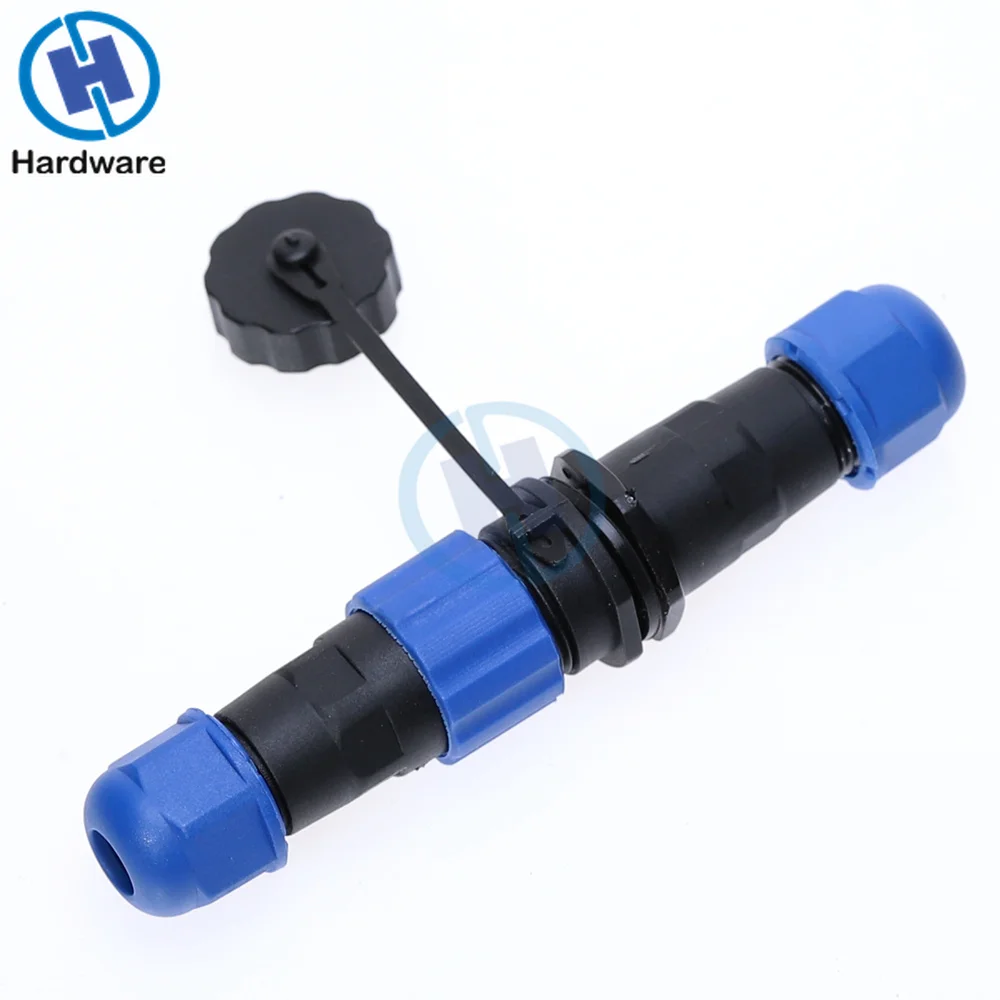 1Pair IP68 SP13 2Pin/3Pin/4Pin/5Pin/6Pin/7Pin/9Pin Waterproof Air Plug Socket Panel Mount Wire Cable Connector Aviation Plug