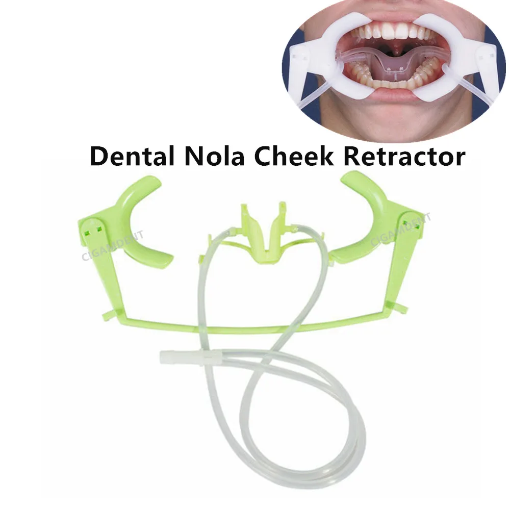 

Dental Orthodontic Nola Lip Cheek Retractor Mouth Opener Saliva Ejector Aspirator Suction Tube Large Adult Teeth Whitening Tools