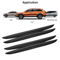 4PCS Car Anti-Collision Strip Bumper Protector Cover Car Door Stickers Guard For BMW Models Car Bumper Strip Accessories